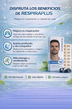RespiraPlus-Bandas Nasales Magnéticas Oferta 2x1🚨