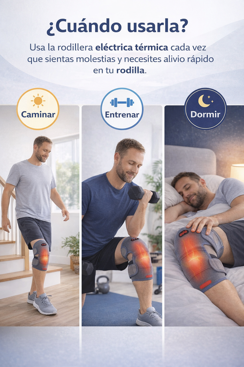 Rodillera Electrica Termica